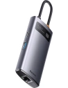 Hurtownia GSM - Hub Baseus Metal Gleam Series 4w1 USB-C - 3 x USB 3.2 Gen.1 + RJ45 - BSU3443 - {ean13} - Hurt