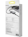 Hurtownia GSM - Hub Baseus Metal Gleam Series 4w1 USB-C - 3 x USB 3.2 Gen.1 + RJ45 - BSU3443 - {ean13} - Hurt