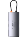 Hurtownia GSM - Hub Baseus Metal Gleam Series 4w1 USB-C - 3 x USB 3.2 Gen.1 + RJ45 - BSU3443 - {ean13} - Hurt