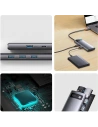 Hurtownia GSM - Hub Baseus Metal Gleam Series 4w1 USB-C - 3 x USB 3.2 Gen.1 + RJ45 - BSU3443 - {ean13} - Hurt