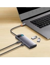 Hurtownia GSM - Hub Baseus Metal Gleam Series 4w1 USB-C - 3 x USB 3.2 Gen.1 + RJ45 - BSU3443 - {ean13} - Hurt
