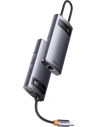 Hurtownia GSM - Hub Baseus Metal Gleam Series 4w1 USB-C - 3 x USB 3.2 Gen.1 + RJ45 - BSU3443 - {ean13} - Hurt