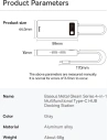 Wholesale Baseus Metal Gleam Series HUB 4in1 USB-C - 3 x USB 3.2 Gen.1 + RJ45 - BSU3443 - {ean13} - Hurt