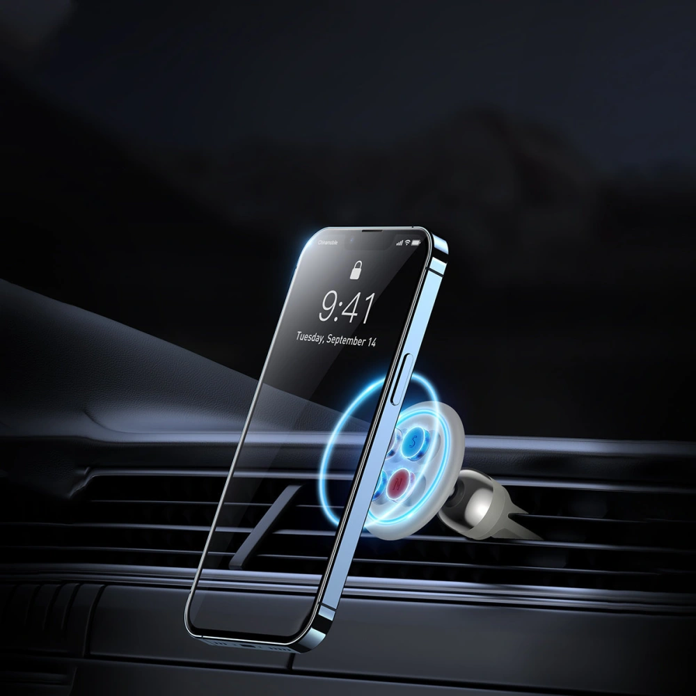 Wholesale Baseus C01 Air Vent Car Mount Holder gray - BSU3447GRY - {ean13} - Hurt