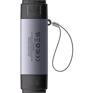 Hurtownia GSM - Czytnik kart SD/TF Baseus Lite Series USB-A/USB-C szary - BSU3448GRY - {ean13} - Hurt