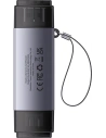 Wholesale Baseus Lite Series SD/TF Card Reader USB-A & USB-C gray - BSU3448GRY - {ean13} - Hurt