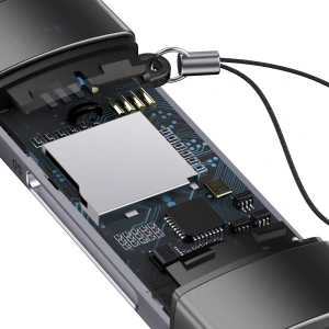 Hurtownia GSM - Czytnik kart SD/TF Baseus Lite Series USB-A/USB-C szary - BSU3448GRY - {ean13} - Hurt
