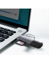 Wholesale Baseus Lite Series SD/TF Card Reader USB-A & USB-C gray - BSU3448GRY - {ean13} - Hurt