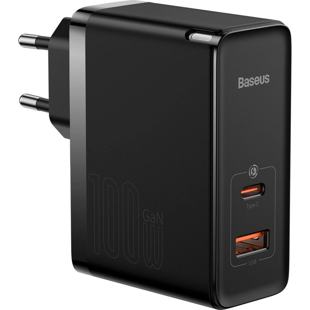 Hurtownia GSM - Ładowarka sieciowa Baseus GaN5 Pro USB-C/USB 100W PD 3.0 QC4 .0+ AFC czarny - BSU3449BLK - {ean13} - Hurt