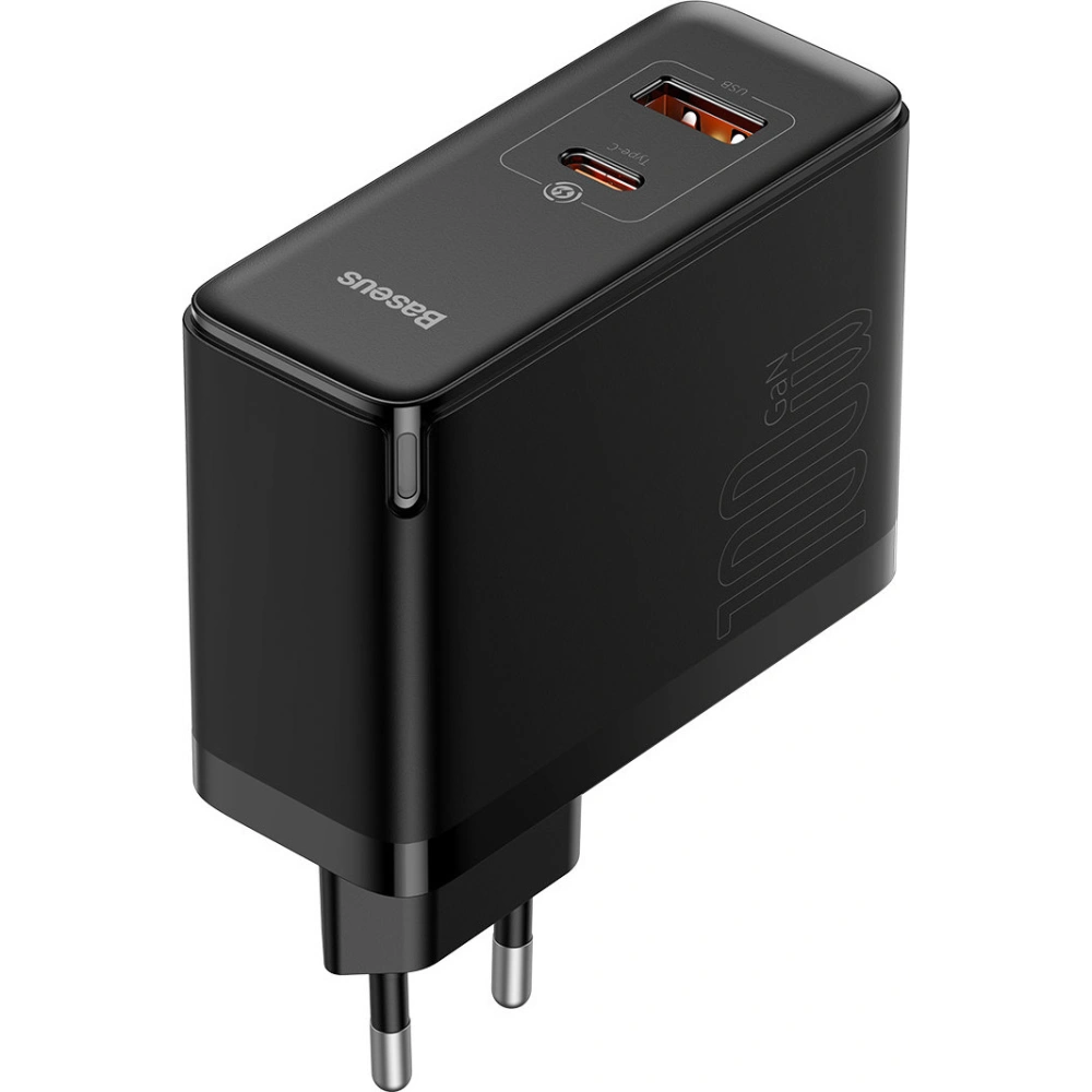 Hurtownia GSM - Ładowarka sieciowa Baseus GaN5 Pro USB-C/USB 100W PD 3.0 QC4 .0+ AFC czarny - BSU3449BLK - {ean13} - Hurt