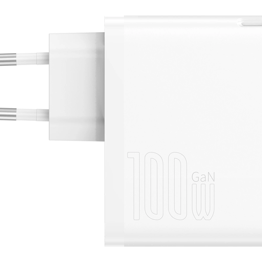 Hurtownia GSM - Ładowarka sieciowa Baseus GaN5 Pro USB-C/USB 100W PD 3.0 QC4 .0+ AFC biały - BSU3450WHT - {ean13} - Hurt