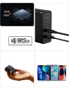 Hurtownia GSM - Ładowarka sieciowa Baseus GaN5 Pro USB-C/USB 100W PD 3.0 QC4 .0+ AFC biały - BSU3450WHT - {ean13} - Hurt
