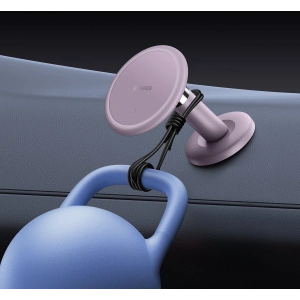 Magnetyczny uchwyt samochodowy Baseus C01 Dashboard fioletowy