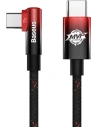 Kabel kątowy Baseus MVP Elbow USB-C - USB-C PD 100W 1m 5A niebieski