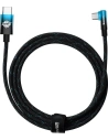 Hurtownia GSM - Kabel kątowy Baseus MVP Elbow USB-C - USB-C PD 100W 2m 5A niebieski - BSU3455BLU - {ean13} - Hurt