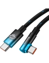 Hurtownia GSM - Kabel kątowy Baseus MVP Elbow USB-C - USB-C PD 100W 2m 5A niebieski - BSU3455BLU - {ean13} - Hurt