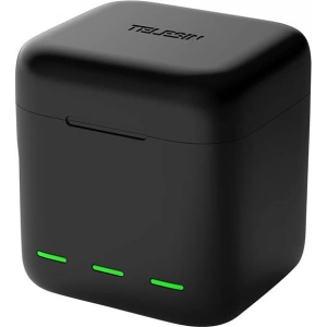 Hurtownia GSM - Ładowarka trójkanałowa box Telesin dla GoPro Hero 9 / Hero 10 + 2 akumulatory (GP-BNC-901-B) - TLS090 - {ean13} - Hurt