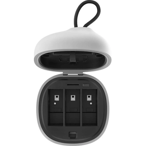 Wodoodporna ładowarka trójkanałowa Allin box Telesin dla GoPro Hero 9 / Hero 10 + 2 akumulatory (GP-BTR-905-GY-B)