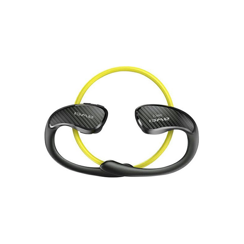 Awei Distributor - 6954284017473 - AWEI103BLKYEL - AWEI sport earphones Bluetooth A881BL NFC black yellow - B2B homescreen