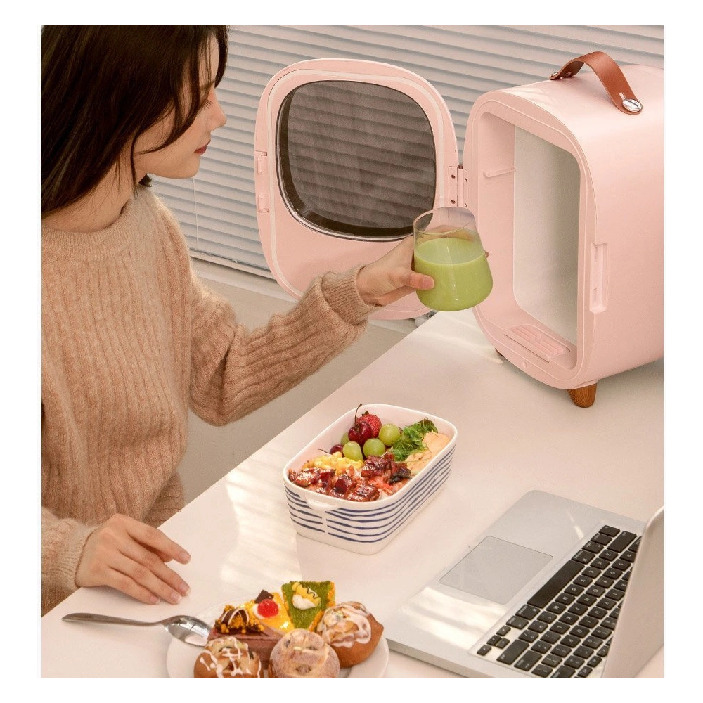 Wholesale Baseus mini portable travel fridge refrigerator pink - BSU3457PNK - {ean13} - Hurt