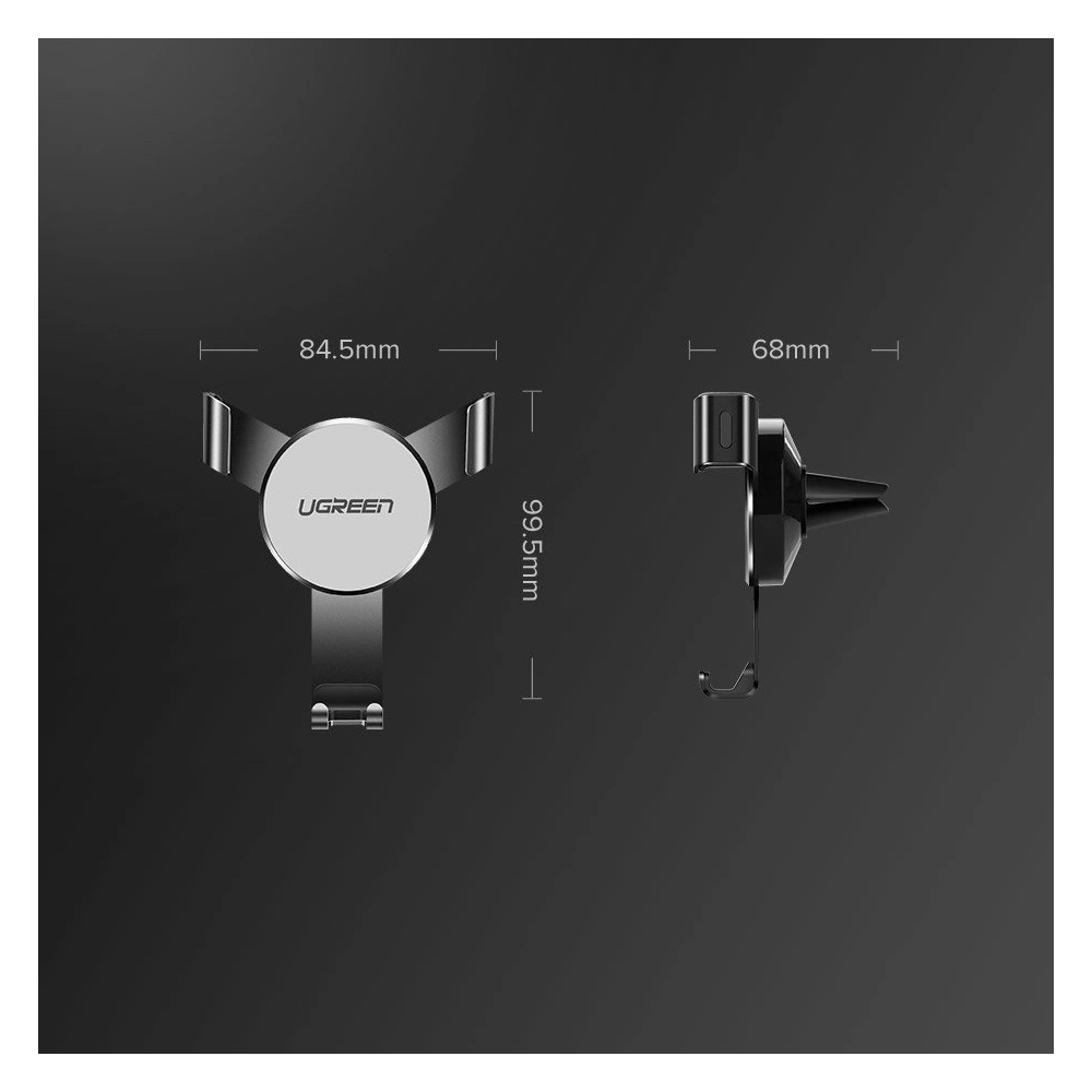 Hurtownia GSM - Držák na telefon do auta UGREEN Air Vent šedý - UGR1329GRY - {ean13} - Hurt
