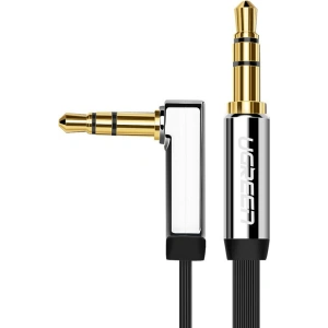 Hurtownia GSM - Płaski kabel UGREEN audio AUX 3,5mm mini jack 5m srebrny - UGR1330SLV - {ean13} - Hurt