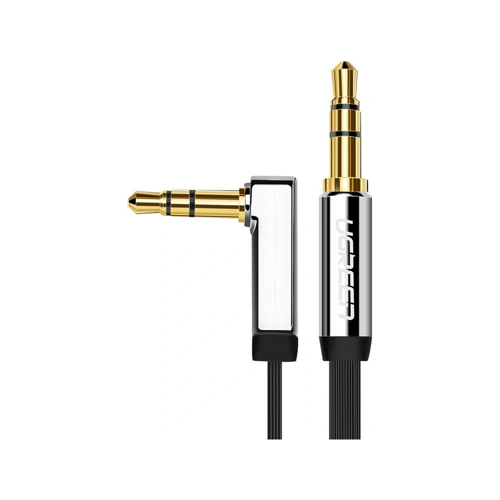 Hurtownia GSM - Plochý kabel UGREEN audio AUX 3,5mm mini jack 5m stříbrný - UGR1330SLV - {ean13} - Hurt