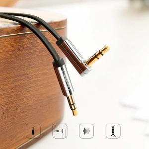 Hurtownia GSM - Płaski kabel UGREEN audio AUX 3,5mm mini jack 5m srebrny - UGR1330SLV - {ean13} - Hurt