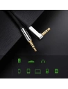 Hurtownia GSM - Plochý kabel UGREEN audio AUX 3,5mm mini jack 5m stříbrný - UGR1330SLV - {ean13} - Hurt
