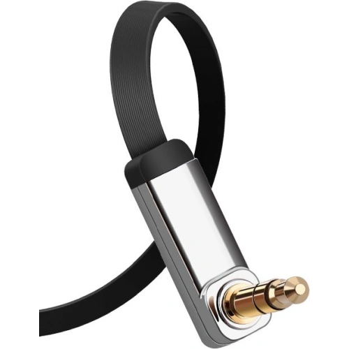 Płaski kabel UGREEN audio AUX 3,5mm mini jack 5m srebrny