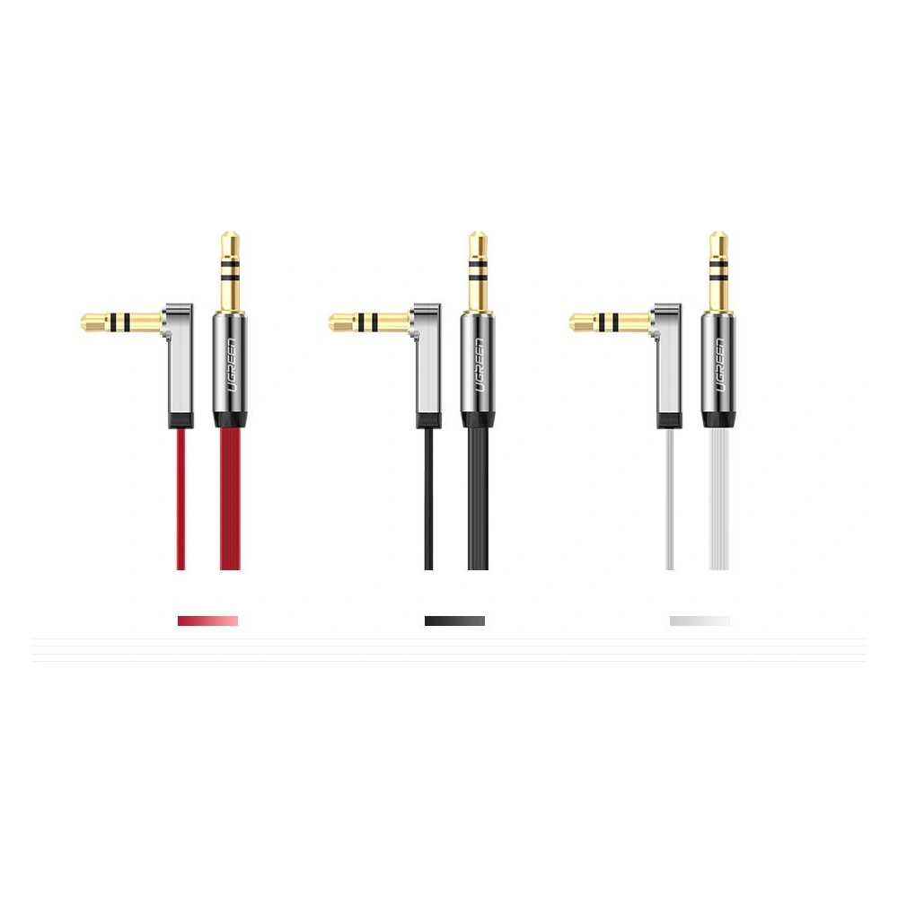 Hurtownia GSM - Plochý kabel UGREEN audio AUX 3,5mm mini jack 5m stříbrný - UGR1330SLV - {ean13} - Hurt