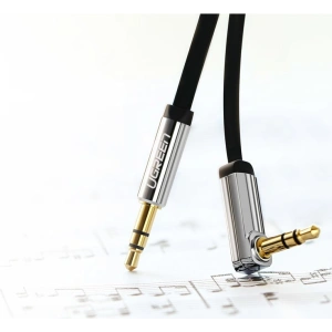 Wholesale UGREEN flat cable AUX audio cable 3.5 mm mini jack 5m silver - UGR1330SLV - {ean13} - Hurt