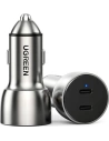 Autonabíječka UGREEN CD213 2x USB-C QC3.0 PD 3.0 36W FCP AFC 3A šedá