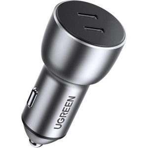 Hurtownia GSM - Autonabíječka UGREEN CD213 2x USB-C QC3.0 PD 3.0 36W FCP AFC 3A šedá - UGR1331GRY - {ean13} - Hurt