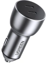 Wholesale UGREEN CD213 car charger 2x USB Type C Quick Charge 3.0 PD 3.0 36 W FCP AFC 3 A gray - UGR1331GRY - {ean13} - Hurt