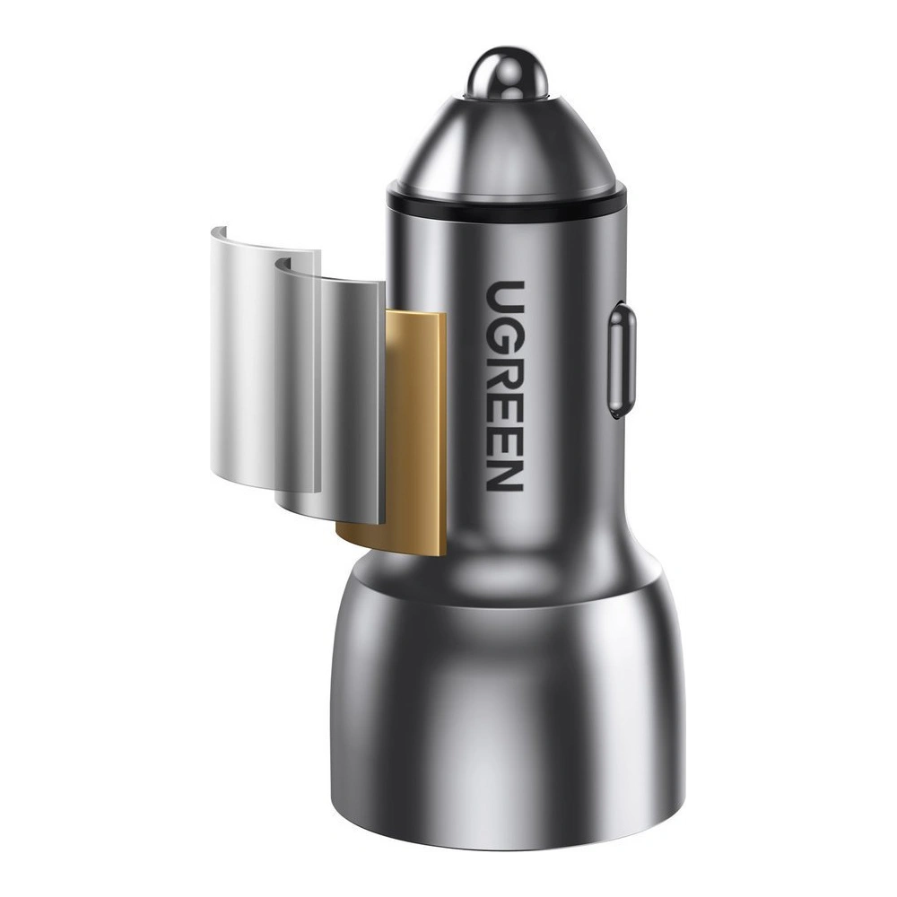 Wholesale UGREEN CD213 car charger 2x USB Type C Quick Charge 3.0 PD 3.0 36 W FCP AFC 3 A gray - UGR1331GRY - {ean13} - Hurt