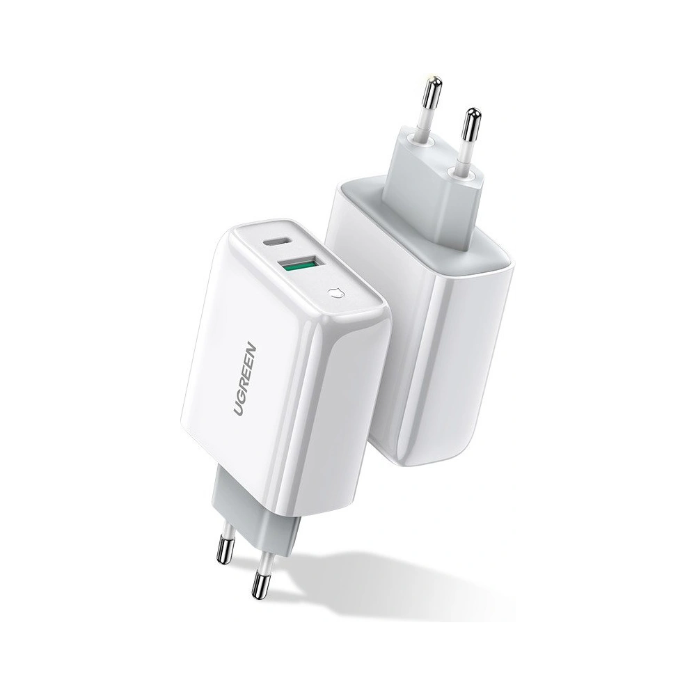 Hurtownia GSM - Ładowarka sieciowa UGREEN CD170 USB-A/USB-C 36W QC 4.0 PD biały - UGR1333WHT - {ean13} - Hurt