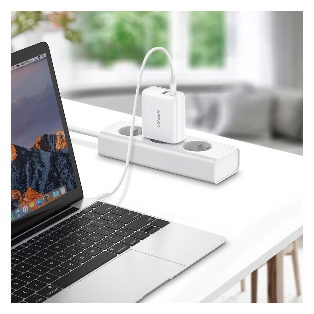 Hurtownia GSM - Ładowarka sieciowa UGREEN CD170 USB-A/USB-C 36W QC 4.0 PD biały - UGR1333WHT - {ean13} - Hurt