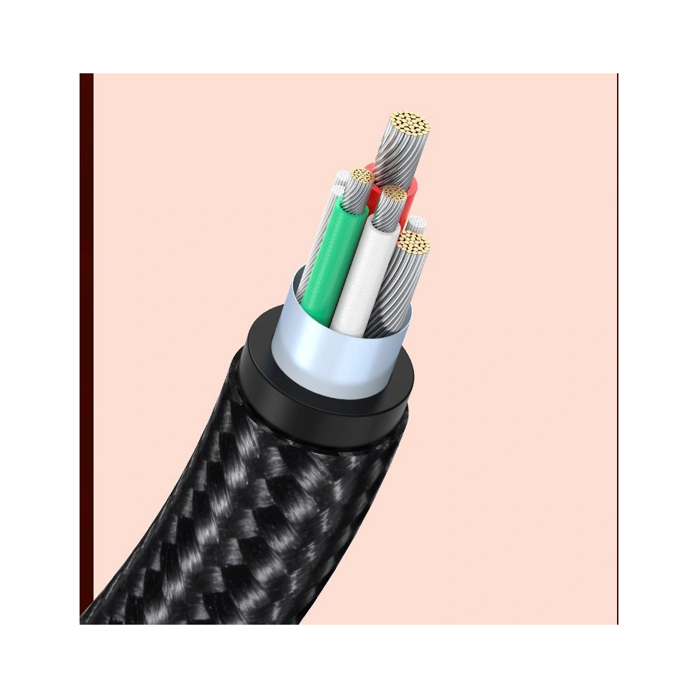Hurtownia GSM - Kątowy kabel UGREEN US313 USB-A - USB-C QC 3.0 SCP FCP 5A 0,5m czarny - UGR1334BLK - {ean13} - Hurt