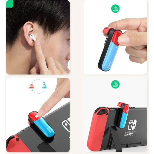 Transmiter UGREEN Bluetooth 5.0 aptX 3,5mm mini jack do Nintendo Switch