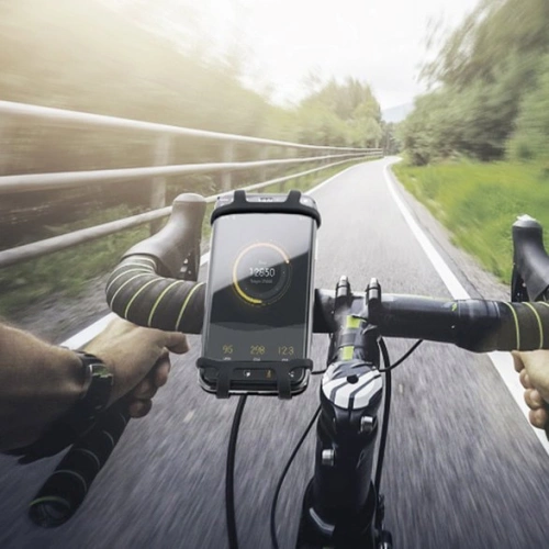 Uchwyt rowerowy UGREEN LP116 silikonowy na kierownicę czarny