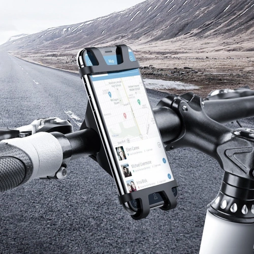 Uchwyt rowerowy UGREEN LP116 silikonowy na kierownicę czarny