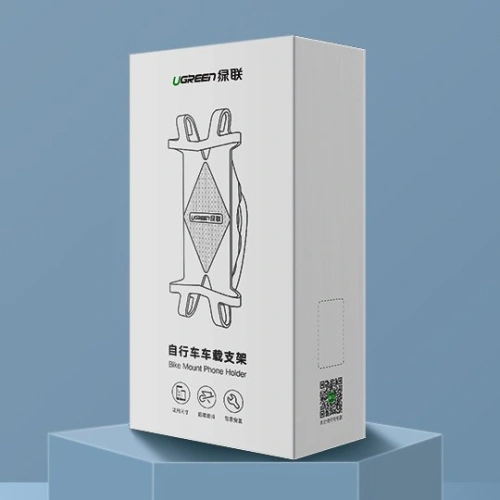 Uchwyt rowerowy UGREEN LP116 silikonowy na kierownicę czarny