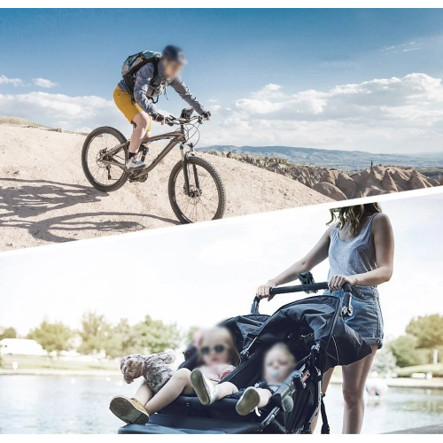 Uchwyt rowerowy UGREEN LP116 silikonowy na kierownicę czarny