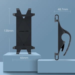Hurtownia GSM - Uchwyt rowerowy UGREEN LP116 silikonowy na kierownicę czarny - UGR1336BLK - {ean13} - Hurt