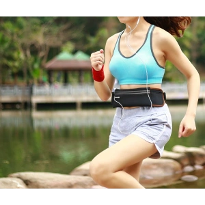 Wholesale UGREEN LP112 running belt reflective reflectors waist bag for phone case with earphone outlet black - UGR1337BLK - {ean13} - Hurt