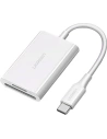 Hurtownia GSM - Czytnik kart SD/microSD/TF UGREEN CM265 USB-C 3.2 Gen 1 biały - UGR1338WHT - {ean13} - Hurt