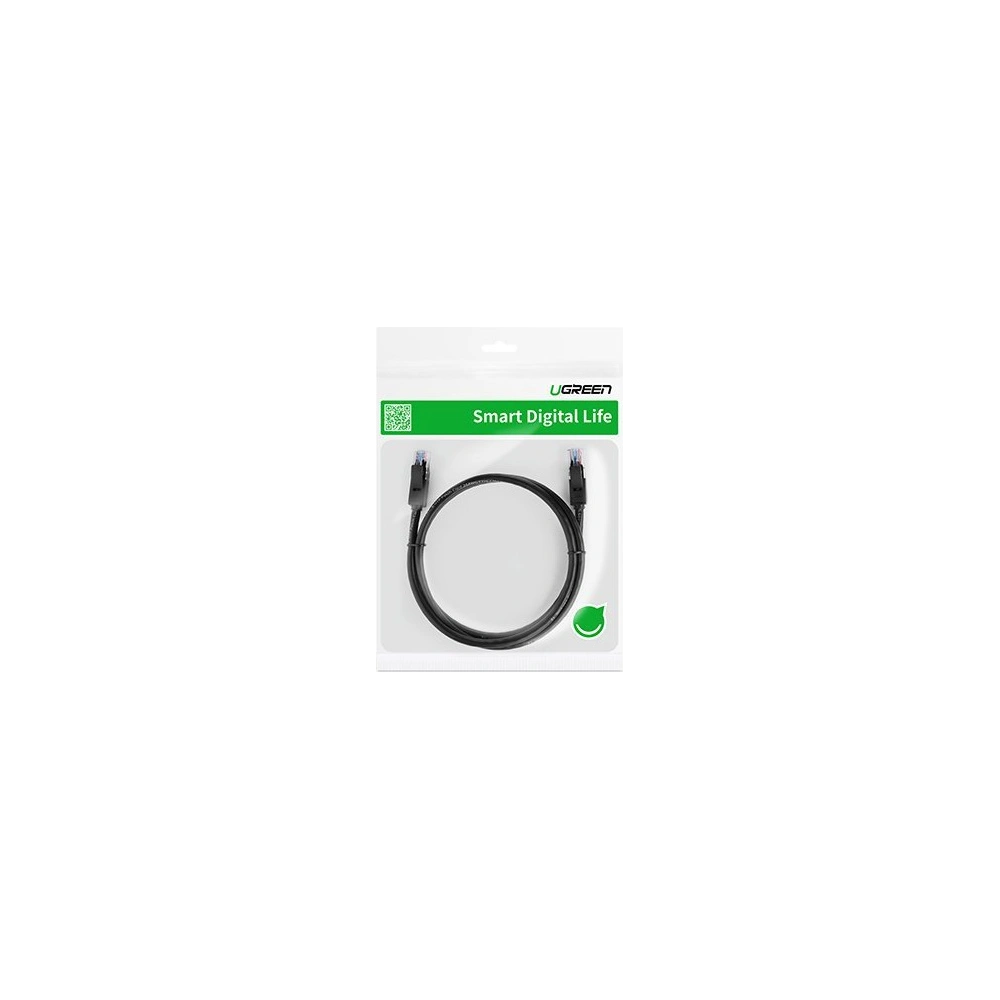 Hurtownia GSM - Kabel sieciowy UGREEN NW102 Ethernet patchcord RJ45 Cat 6 UTP 1000Mbps 1m biały - UGR1339WHT - {ean13} - Hurt