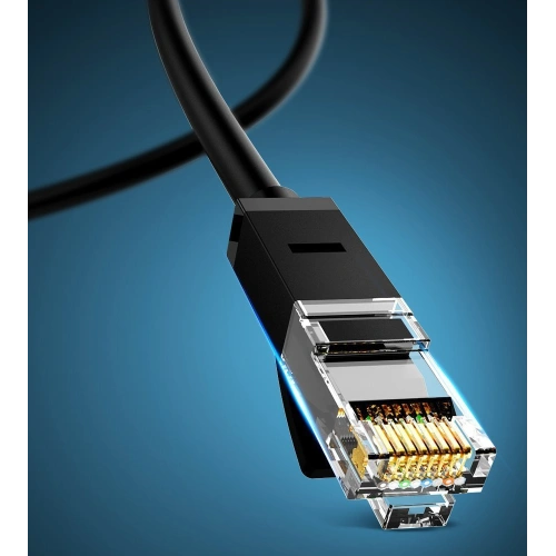 Kabel sieciowy UGREEN NW102 Ethernet patchcord RJ45 Cat 6 UTP 1000Mbps 1m biały