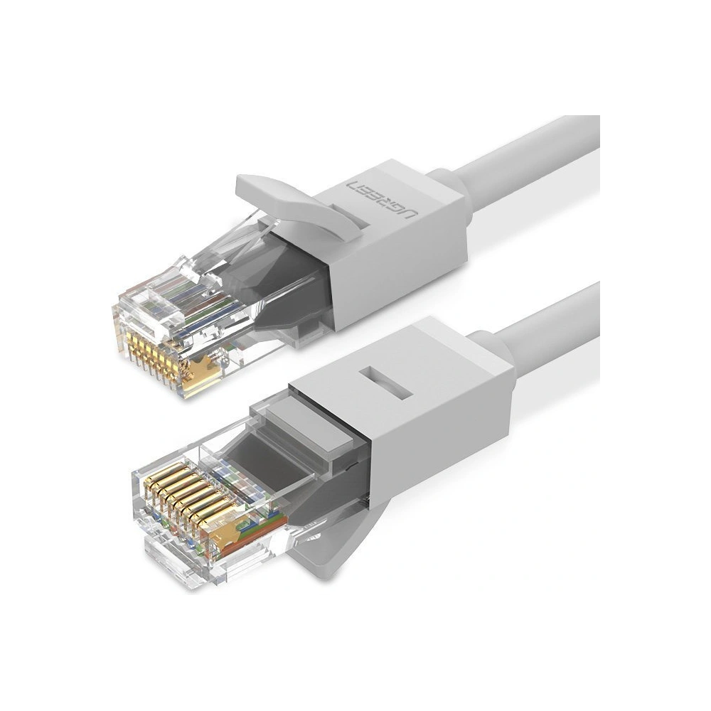 Wholesale UGREEN NW102 cable internet network cable Ethernet patchcord RJ45 Cat 6 UTP 1000Mbps 5m white - UGR1340WHT - {ean13} - Hurt
